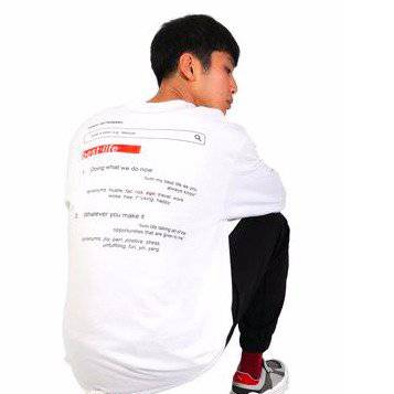 MEN’S BEST LIFE LONG SLEEVE WHITE