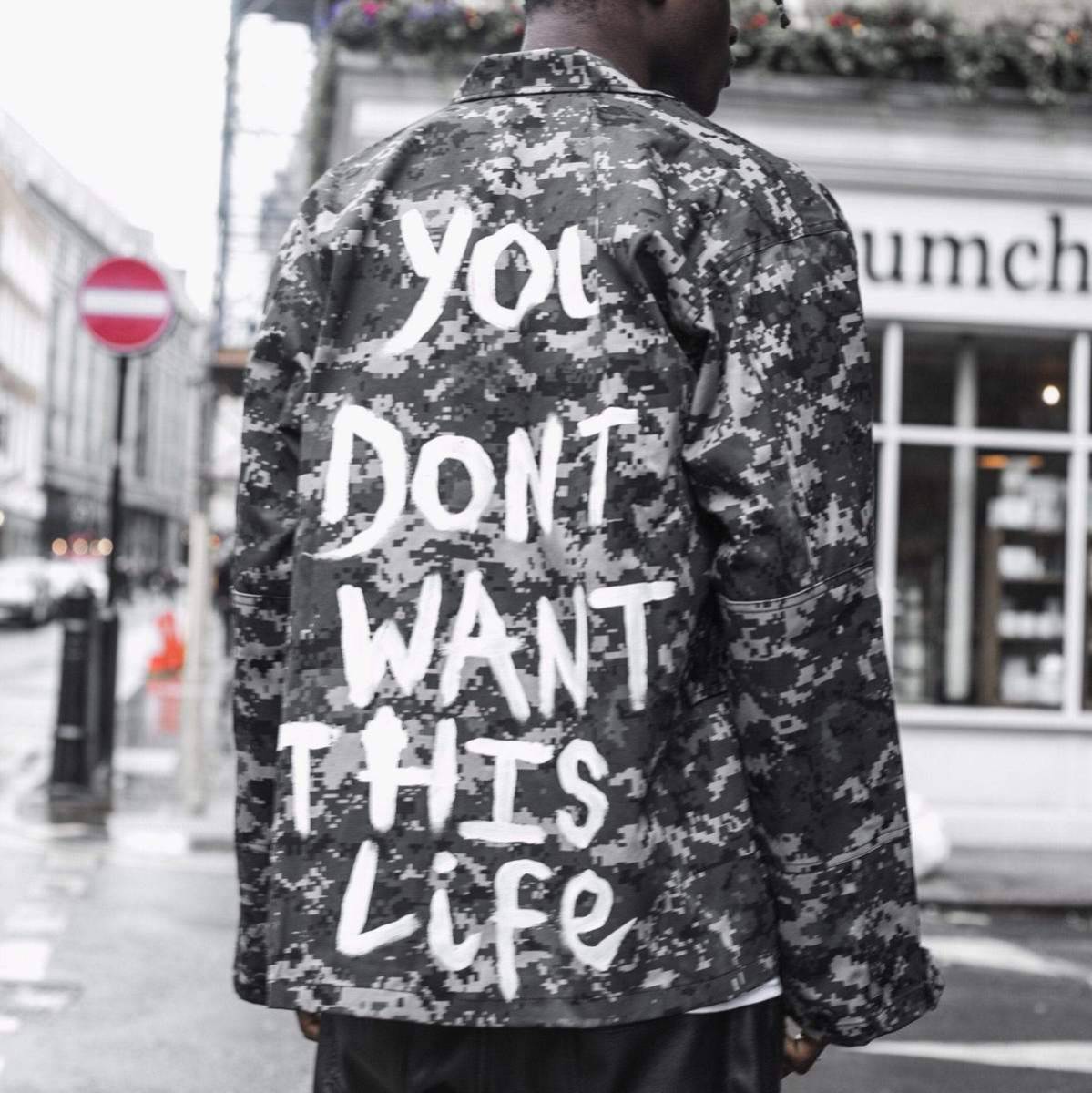 BESPOKE DIGITAL ARMY CAMO JACKET