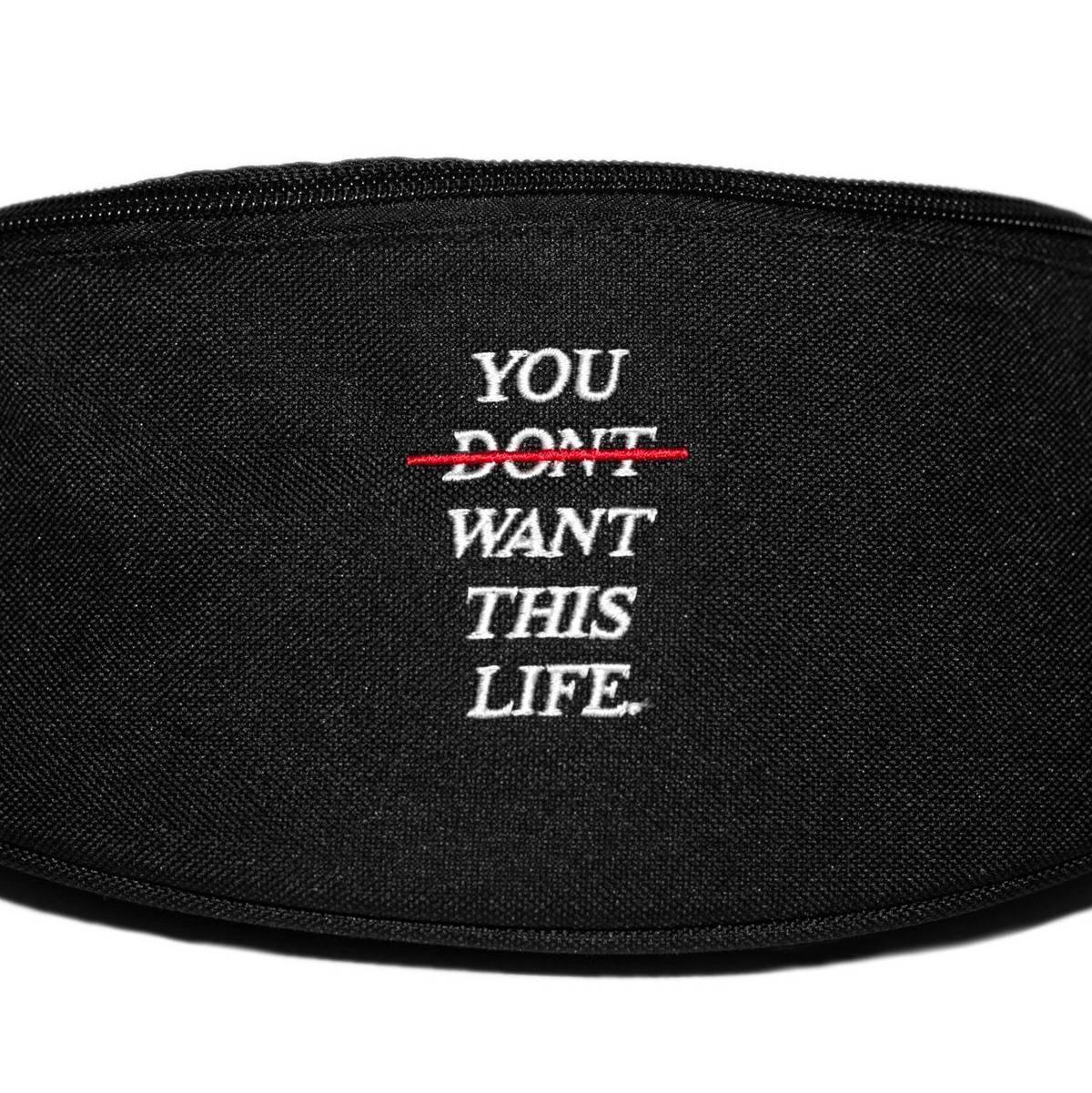 REDLINE BUMBAG BLACK